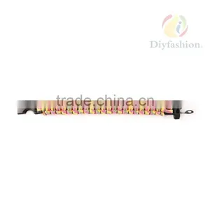 Fashion Double Braided Paracord Twisted Cord For Bracelet PV6020-8 thumbnail-1