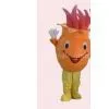 Handmade Moving Mascot Cartoon Pitaya Cosplay Fruit Costumes for Kids thumbnail-1