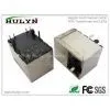 Gigabit Vertical Rj45 Jack With Transformer and LEDs thumbnail-1