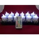 Induction Rechargeable LED Valentine's Day Candles With Button Switch thumbnail-1