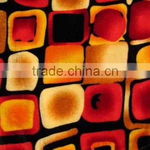 Polyester Knitted Velvet Fabric-For Garment, Upholstery thumbnail-1