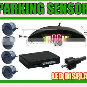 LED Car Reverse Parking Sensor With Waterproof Connector Rear 4 Sensors thumbnail-4