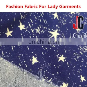 JC Fabric Import and Export Corporation New Design 100% Rayon Multi-color Fabric Silk Soft Poplin Printed Overlay Fabric thumbnail-1