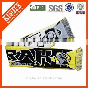 2016 Promotional Acrylic Woven Football Scarf thumbnail-4