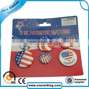 Free Design Children Design Button Lapel Pin Badge China thumbnail-2