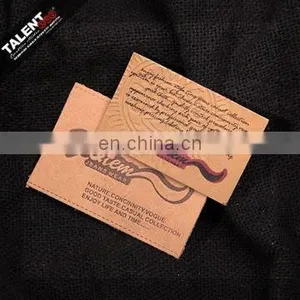 Custom Brand Jeans Collection Individual PU Leather Label With Hot Stamping Logo thumbnail-3