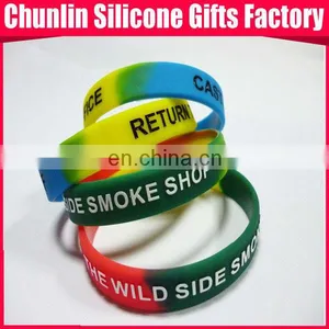 CMYK Printing Silicone Wristbands thumbnail-6