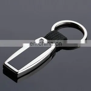 2016 Newly Design Metal Black Plastic Keychains With Woven Belt / Packing Gift Box Key Holders thumbnail-1