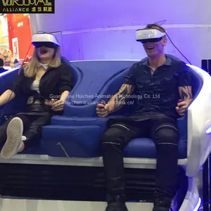New Design Double Seats 7D 8D 9D VR Cinema VR Egg Chair thumbnail-3
