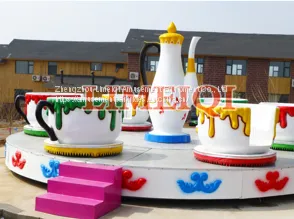 Great Fun and High Quality Kids Attractive Rides Coffee Cup Rides thumbnail-1