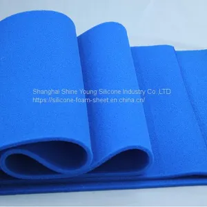 Finished Padding Open Cell Silicone Foam Sheet for Steam Press Machine thumbnail-1