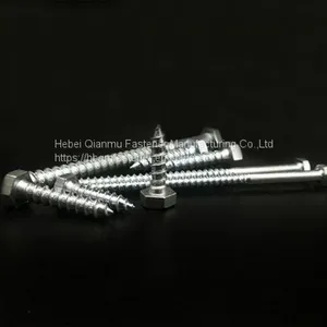 HEX HEAD LAG Wood Screw of Standard DIN571 Galvanized Wood Screw thumbnail-1