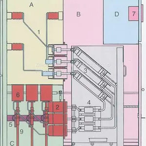 Siemens 8BK81-12 AC Medium Voltage Metal Enclosed Withdrawable Switchgear thumbnail-3