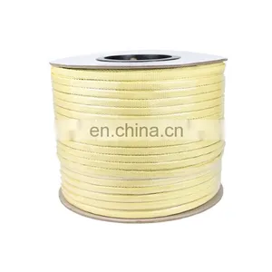 Heat Fire Resistant Flat Aramid Fiber Customized Braided Kevlar Rope thumbnail-7