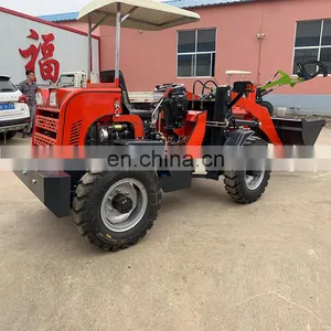Cheapest China Smallest Diesel Wheel Loaders Mini ARTICULATED Front End Loader Mini Loadere for Sale Price thumbnail-4