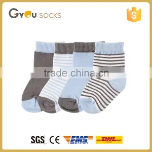 Cheap Cotton Baby Sock Custom Soft Warm Kid Sock With Strips Wholesale thumbnail-1