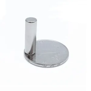 Strong NdFeB Customize Size Cylinder Shaped Magnet Widely Application thumbnail-1