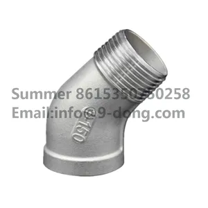 Stainless Steel Pipe Fitting SLB 45 Degree Street Elbow thumbnail-3