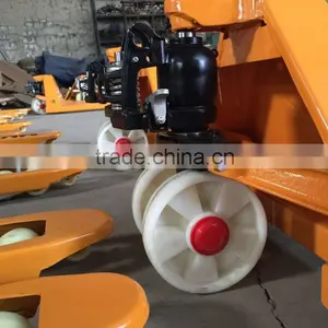 Best Quality 2.5T AC Pump Hand Pallet Truck Price Quality Choice thumbnail-4