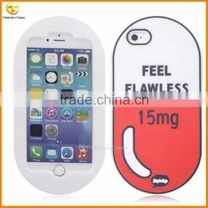 Wholesale Pill Silicone Cellular Case for Iphone 6 Plus thumbnail-2