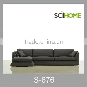 European Style Modern Minimalist Design Sectional Sofa Set With Cotton Fabric thumbnail-1