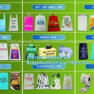 T-Shirt 100% Biodegradable Plastic Charity Bag, Custom Printing Plastic Flat Poly Bags With Air Hole, Charity Donations thumbnail-4