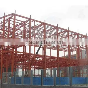 Light Steel Frame Fabrication Painted Steel Q345 / Q235 for Hangar/ Workshop thumbnail-5