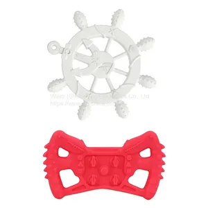 Silicon Rudder Teether Game Teething Chewable Toy by Weiqi thumbnail-4