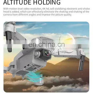 4K Drone HD Wifi RC Foldable Quadcopter Gift Toy Wide-Angle E88 Pro Drone Real-time Transmission FPV Mini Drones Toy E88 4K thumbnail-3