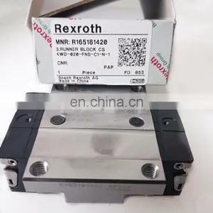 R165189320 Rexroth Runner Block R165189310 Ball Rail Guide R165189420 thumbnail-4