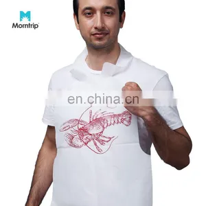 High Quality Hot Sale Biodegradable Waterproof Disposable Restaurant Bib thumbnail-1
