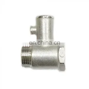 Electric and Solar Water Heater Brass Safety Relief Valve 1/2