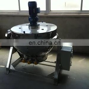 200 Liter Electric Cooking Pot Commercial Cooking Pot thumbnail-5
