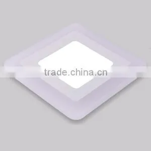 Ultra Thin Double Color LED Panel Light 3+2 Blue+White/Warm White Ultrathin Square Led Panel Light,led Panel Ceiling Light Quality Choice thumbnail-5