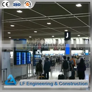 Beautiful Long Span Light Metal Space Frame Airport Terminal thumbnail-6