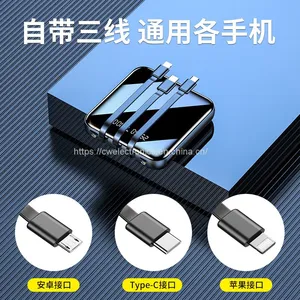 Large Capacity Phone Chargers Power Banks With Cables in thumbnail-5