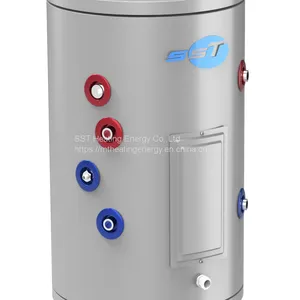 50l 60l 80l 100l 120l, 140l, 160l, 190l European Demand Soars Veggmodell Varmepumpe Pufferspeicher Aus Edelstahl Pumb Heat With Buffer Tank thumbnail-1