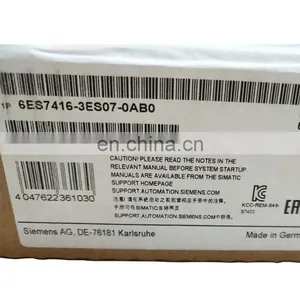 Original Siemens 6ES7416-3ES07-0AB0 Simatic S7-400 CPU thumbnail-1