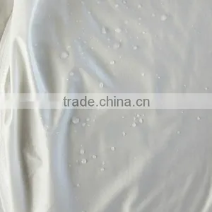 Thin 100 Polyester Waterproof Breathable Fabric With PU Coated thumbnail-1