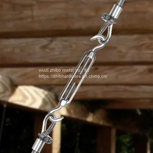 304/316 Stainless Steel European Open Body Turnbuckle(hook&hook) thumbnail-4
