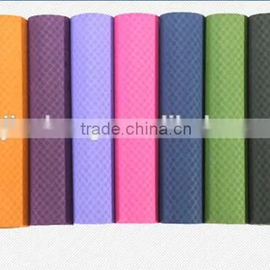 Popular And Comfortable Double Embossing High-elastic TPE Yoga Mat thumbnail-2