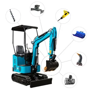 1 Ton Garden Excavator For Sale thumbnail-3