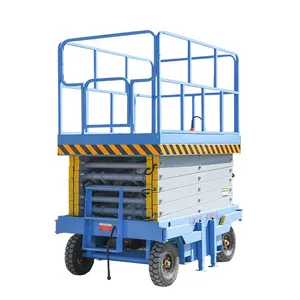 CE APPROVED 4-18 METER ELECTRIC SCISSOR LIFTERS thumbnail-1