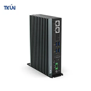 TKUN Anti Interference Fanless Mini Computer Industrial Control Host Windows RS232 USB LAN thumbnail-1