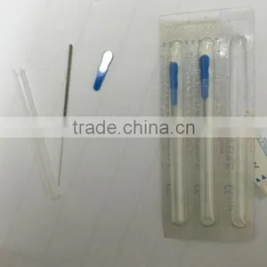 Silver Handle Acupuncture Needles With Tube CE & ISO thumbnail-2