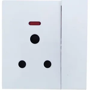Ultra Thin 1gang 10A Wall Switch Big Panel Design Slim Switch thumbnail-3