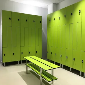 Compact Board Gym Storage Locker HPL Board School Gym Locker Smart Lockers Cabinet thumbnail-3