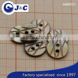 J&C Brown MOP Shell Buttons,pearl Shell Buttons for Fashion Shirt.BR021, BR023 thumbnail-1