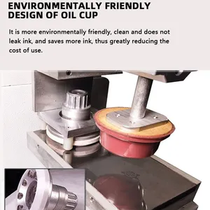 Single Color Pad Tempo Pad Printers Manual Tampography Printing Machine Automatic Logo Pen Barrel Pad Printer thumbnail-3