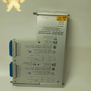 Bently Nevada 136711-01 Temperature Monitoring I/O Module for 3500 Series – Rear I/O for 3500/60 Temperature Monitor thumbnail-1